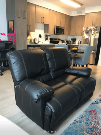 Edgar Reclining Loveseat 2