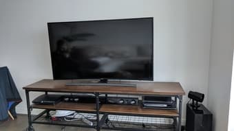 MOVING SALE - Sofa, Bed, Mattress, Dining Table w/ Chairs, TV Table 2