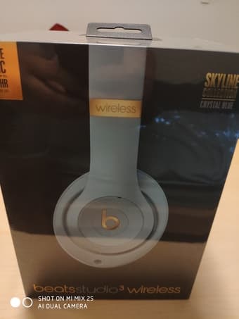 NEW! Beats Studio Wireless 3 Skyline Collection (Crystal blue) 1