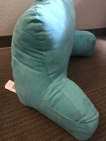 Aquamarine/Teal Backrest Pillow 2