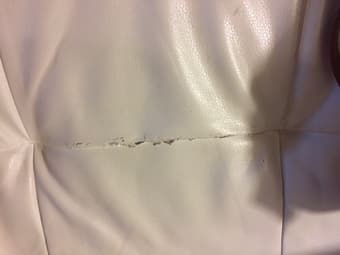 White leather sofa 2