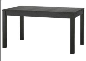 Extendable dining table and 6 chairs 1