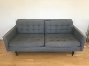 Crate and Barrel couch - $80 1