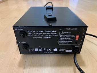 ELC T-1000 1000-Watt Voltage Converter Transformer 2