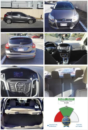 2013 Ford Focus SE hatchback 5300 $ or OBO 1