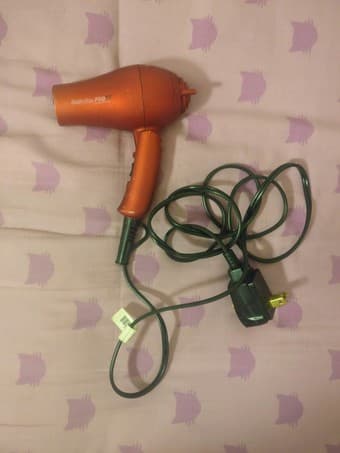 BaBylissPRO Tourmaline Travel Hair Dryer 1