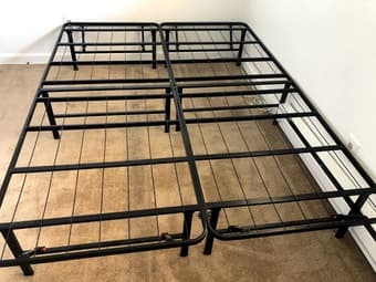 2 Twin Bed Frames or 1 Queen Bed Frame 1