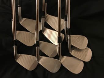 Golf clubs — Left handed TaylorMade 10 piece iron and wedge set 2