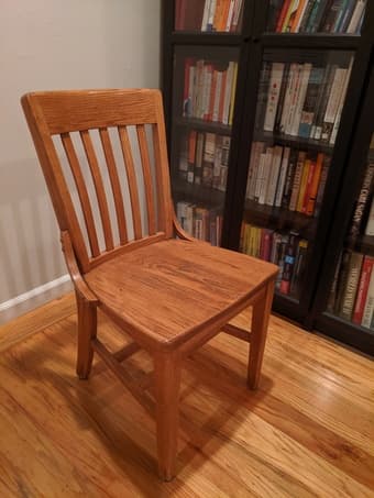 Solid wooden chair 1