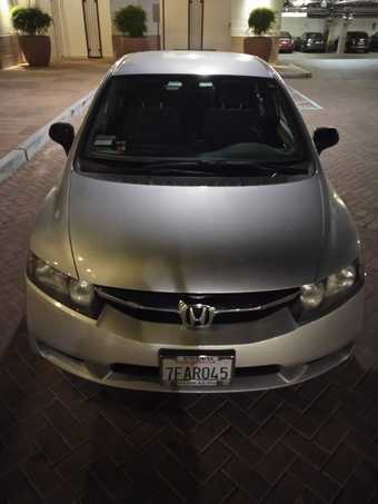 Silver Honda Civic Sedan 2009 1