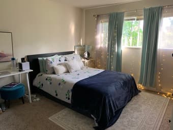 Large Master BR in Mountain View near Castro St. 1