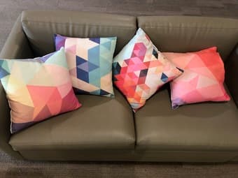 Wedge Pillow & Cushions - Moving sale 2