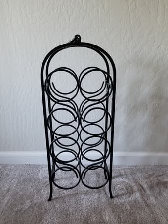 Decorative wine rack 1