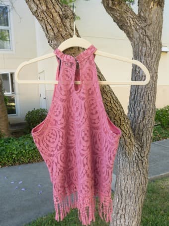 Casual Going-out Clothing, Jeans Skirt Crop Top , Women's Small 27/28 2