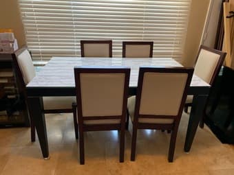 Sofa & Dining Set (together) - For Sale 1