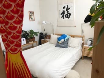 Two rooms in sunny, spacious quiet EPA house 1
