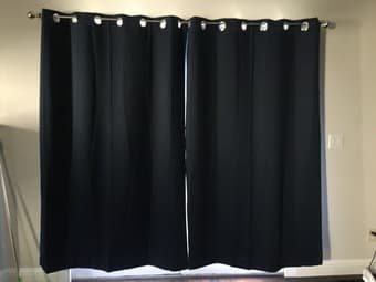 Cube Storage, Curtains, Mirror 3