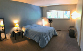 Palo Alto room in secluded area, 15min bike to Stanford; shared bath 2