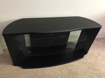 black TV stand 1