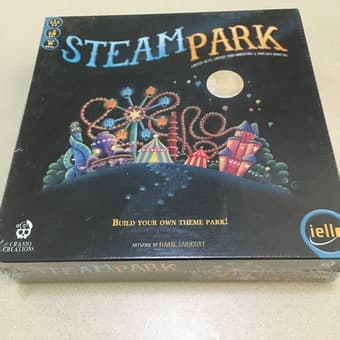New Sealed Steam Park Board Game 1
