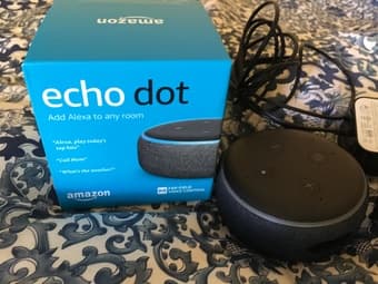 Echo Dot (3rd Gen) - Smart speaker with Alexa - Charcoal 1