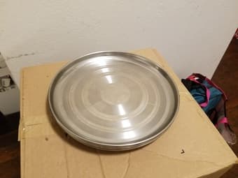 Kitchen item3 : Bran new stainless steel plates (4) 1