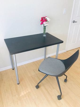 Moving sell----IKEA DESK with Chair 1