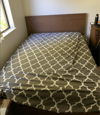Full Size Bed and Mattress 1