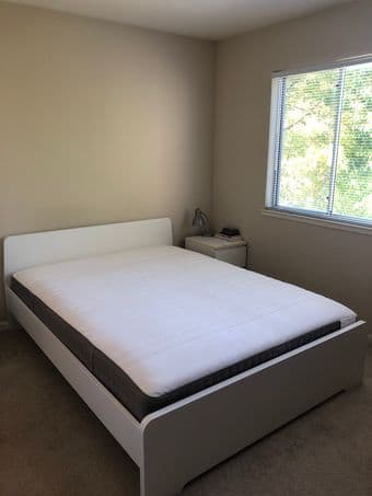 Ikea furnitures: bed frame, mattress, bookshelf, table, drawer unit 2
