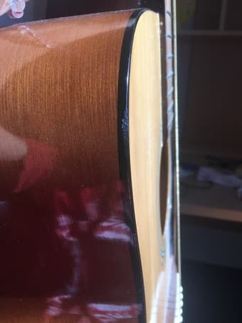 Yamaha F310P Acoustic Guitar; Includes bag, 1 capo and 1 guitar pick 2