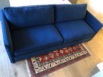 New Crate & Barrel Sleeper Sofa 1