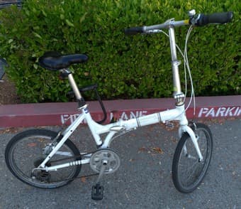 Giant Expressway 2 Foldable Bike + U-lock for Sale 2