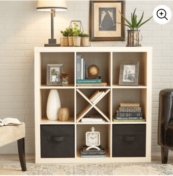 Cube Storage Shelf X $ 2