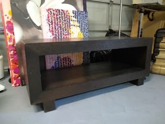 Gorgeous modern wood coffee table 1
