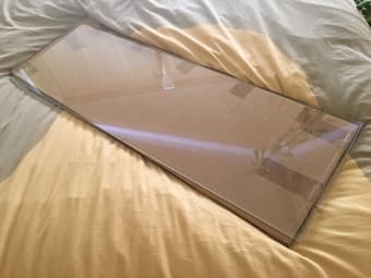 4 Glass Surfaces (good for shelving project) 1