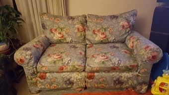 Sofa bed and love seat for sale 2