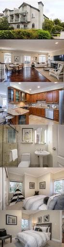 San Carlos市中心3B3B新装Townhouse独立房间出租 1