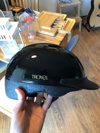 Troxel Horseriding Helmet for sale, $20, good condition 1