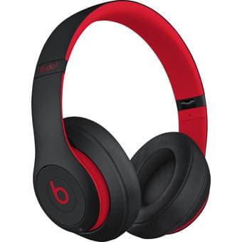 Beats Studio 3 Wireless Headphones (black/red) 1