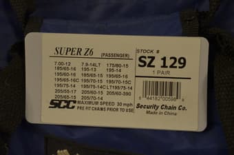 Tire chains (set of 2) 2