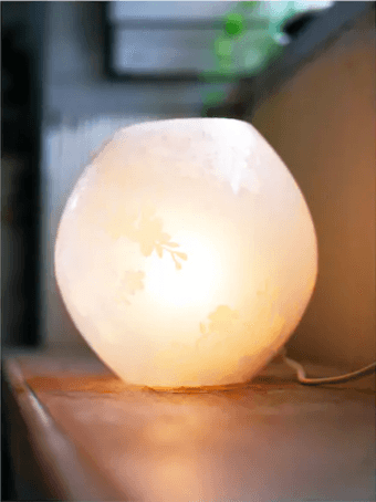 White Ikea table lamp 1