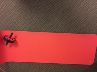 Amazon Basics Exercise Mat & Exercise Wheel 2