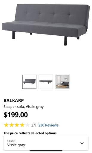 Sleeper Sofa / Sofa Bed 2