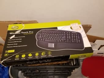 Brand New: Wireless touch pro (key pad) Ergonomic 1