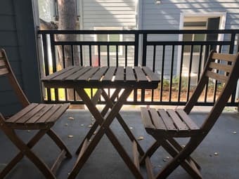 Patio Furniture - Table with 2 chairs - Only $25!! 1