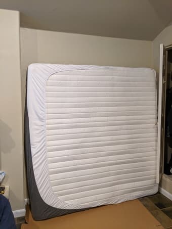 King Size Bed +Mattress 1