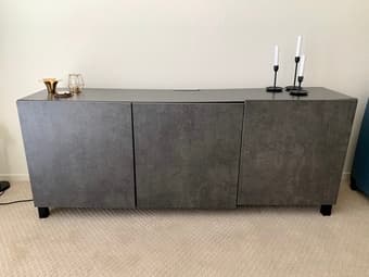 Moving Sale! TV Unit / Console & Storage Combination! 1