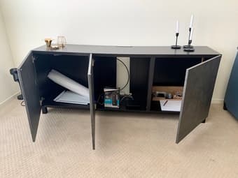Moving Sale! TV Unit / Console & Storage Combination! 2