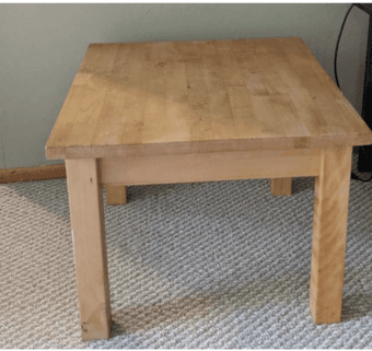 Wood side table 1