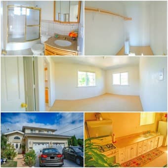 2b2b中的超大独立卫浴卧室出租1bedroom in Menlo Park Beautiful House close to campus 2